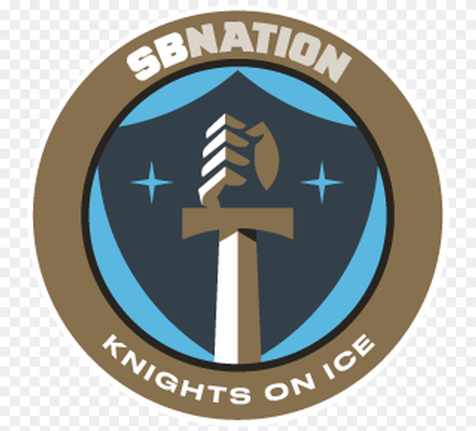 Transparent Golden Knights Logo Emblem, Symbol, Weapon Free Png Download