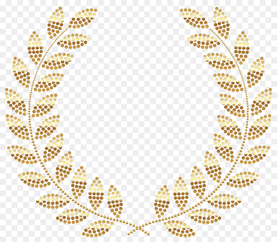 Transparent Golden Wreath, Pattern, Accessories, Jewelry, Necklace Free Png