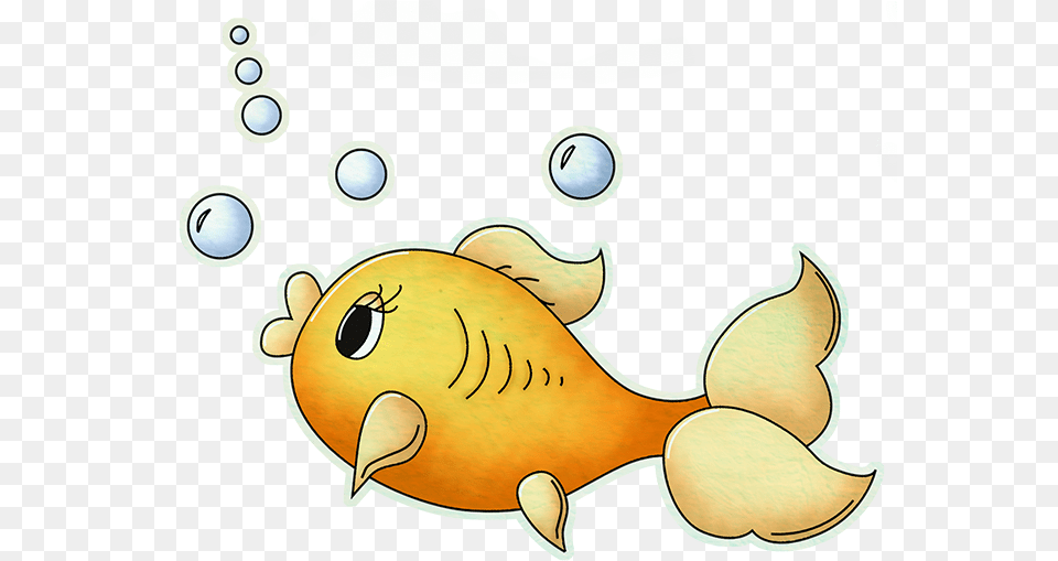 Transparent Goldfish Cracker Clipart Fish Fabric Painting, Animal, Sea Life, Baby, Person Free Png Download