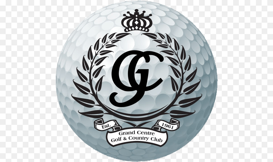Transparent Golf Clubs Clipart Lyre And Laurel Wreath, Ball, Golf Ball, Sport, Plate Png