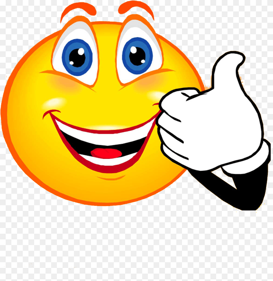 Transparent Good Luck Smiley Face With Thumbs Up, Baby, Person, Head Free Png Download