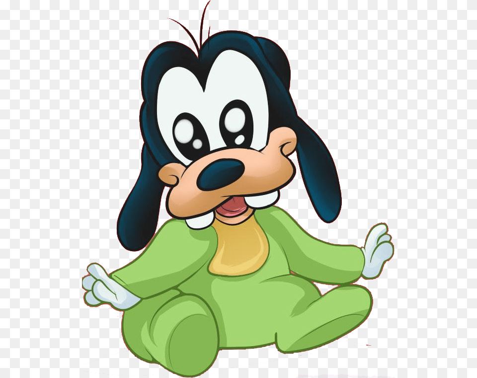 Transparent Goofy Clipart Baby Goofy Mickey Mouse, Cartoon, Toy Png