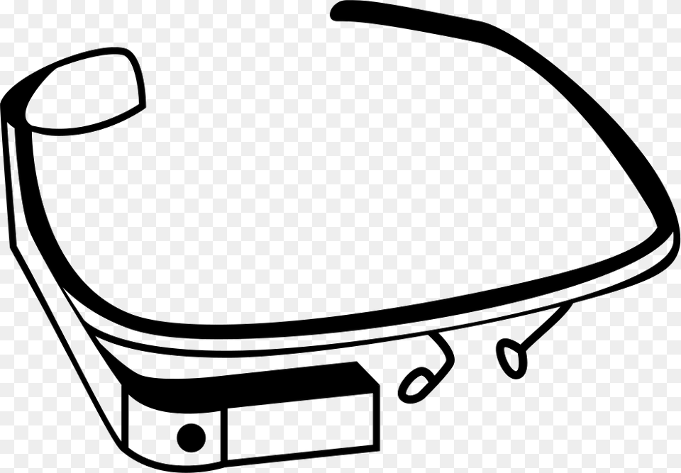 Transparent Google Glass Google Glass, Stencil, Electronics, Hardware, Computer Hardware Png Image