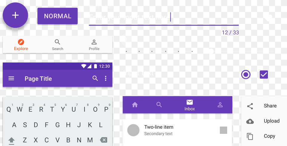 Transparent Google Play Button Material Design Android, Text Png