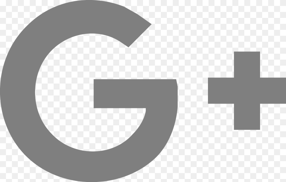 Transparent Google Plus Logo White Logo Google Gris, Symbol, Cross Free Png Download