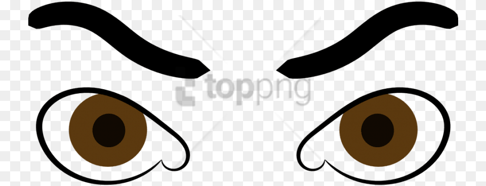 Transparent Googly Eyes Mean Eyebrows Clipart, Smoke Pipe, Text Png Image