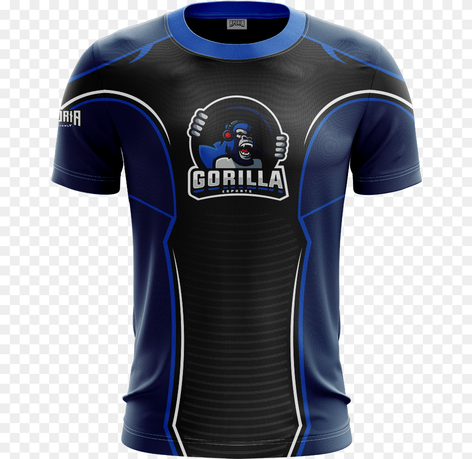 Transparent Gorilla Football T Shirt, Clothing, Jersey, T-shirt Png Image