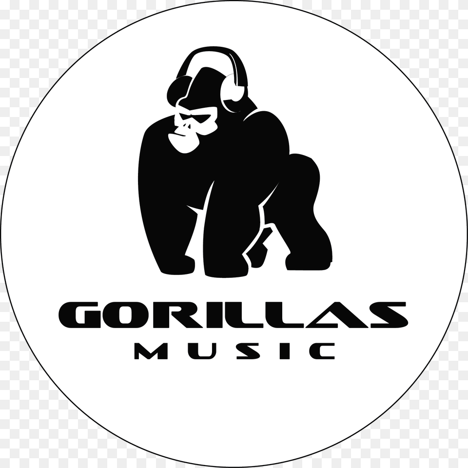 Transparent Gorilla Logo, Stencil, Adult, Female, Person Png Image