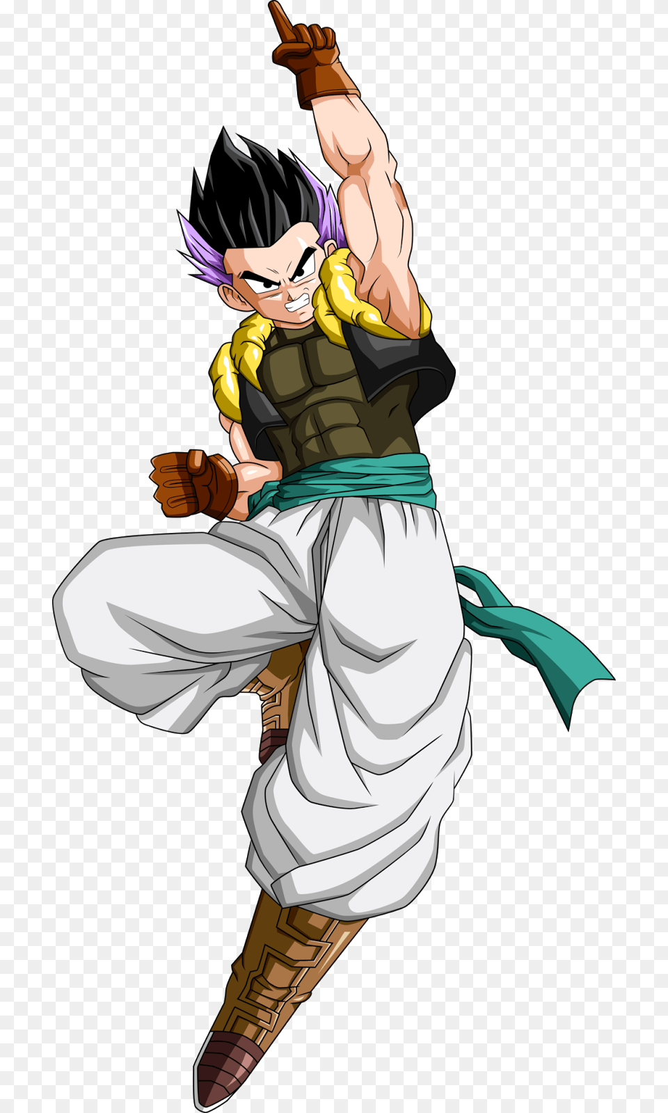 Goten Dragon Ball Heroes Gotenks, Book, Comics, Publication, Person Free Transparent Png