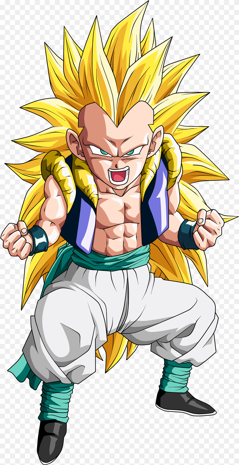 Transparent Goten Dragon Ball Z Gotenks Super Saiyan, Book, Comics, Publication, Baby Png