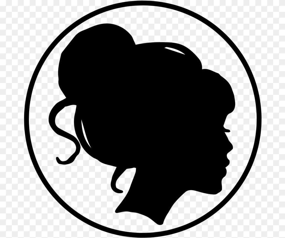 Gotham City Silhouette Woman Head Silhouette Free Transparent Png
