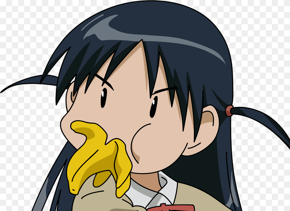 Transparent Graduation Clipart School Rumble Tenma Chan, Person, Anime, Face, Head Free Png Download