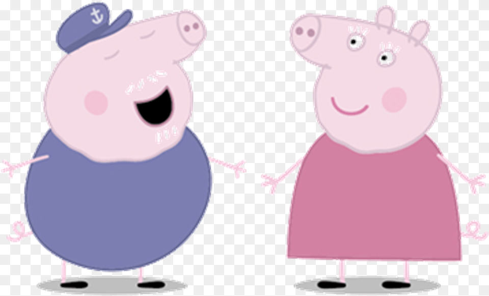 Transparent Grandma Clipart Grandma Pig Peppa Pig, Nature, Outdoors, Snow, Snowman Free Png