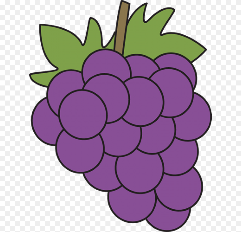 Grapes Vector Clipart Of Grapes, Food, Fruit, Plant, Produce Free Transparent Png