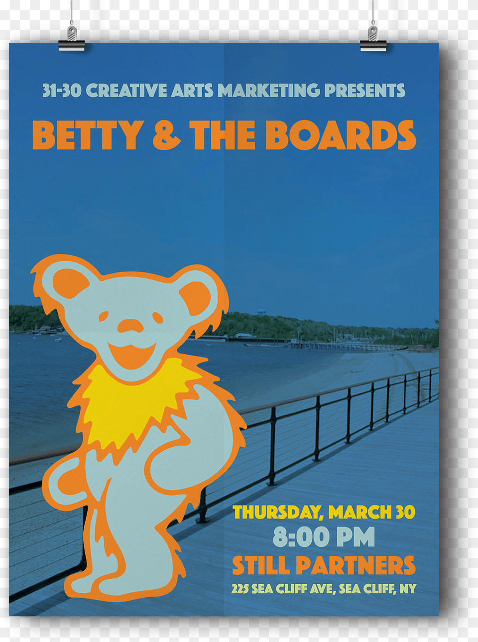 Transparent Grateful Dead Bears Marketing, Advertisement, Waterfront, Water, Poster Free Png