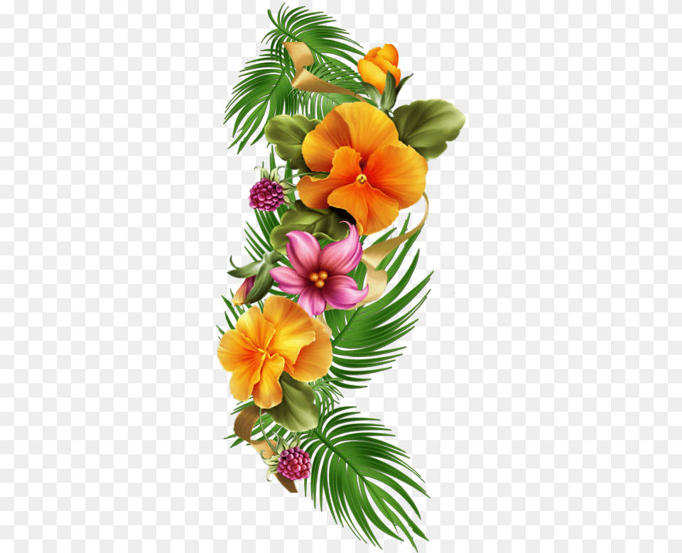 Transparent Grave Flower Clipart Hawaiian Hibiscus, Art, Floral Design, Flower Arrangement, Flower Bouquet Free Png Download