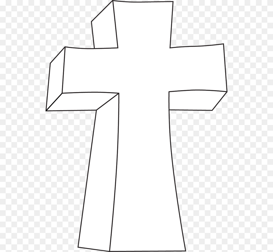 Transparent Gravestone Cross, Symbol Free Png