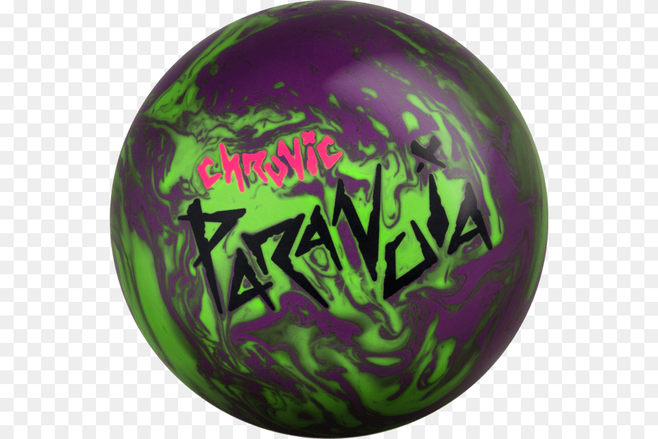 Great Ball Chronic Paranoia Bowling Ball, Bowling Ball, Leisure Activities, Sphere, Sport Free Transparent Png