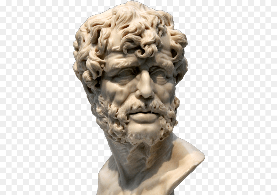 Transparent Greek Bust Seneca Quotes, Art, Person, Sculpture Png