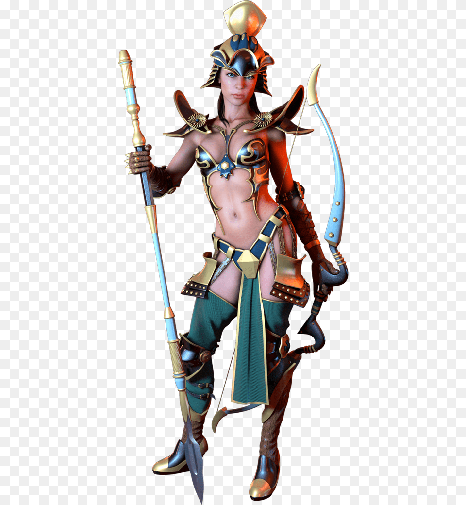 Transparent Greek Warrior Clipart Woman Warrior, Clothing, Costume, Person, Adult Png Image