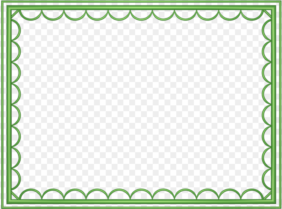 Transparent Green Border Clipart Powerpoint Border, Home Decor, Blackboard Png