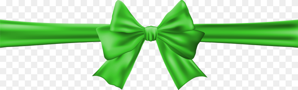 Transparent Green Bow, Accessories, Formal Wear, Tie, Bow Tie Png Image