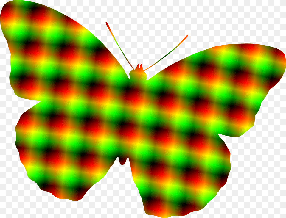 Transparent Green Butterfly Butterfly, Light, Disk, Neon Png