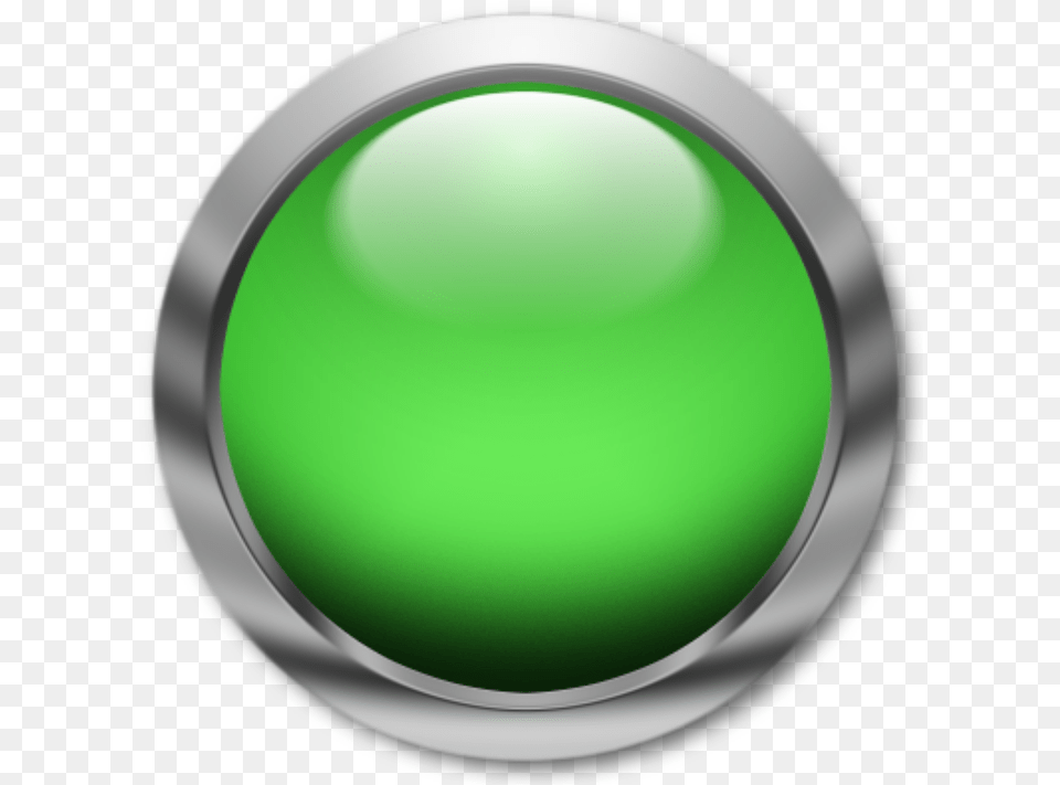 Transparent Green Button Boton Verde, Accessories, Gemstone, Jewelry, Sphere Free Png Download
