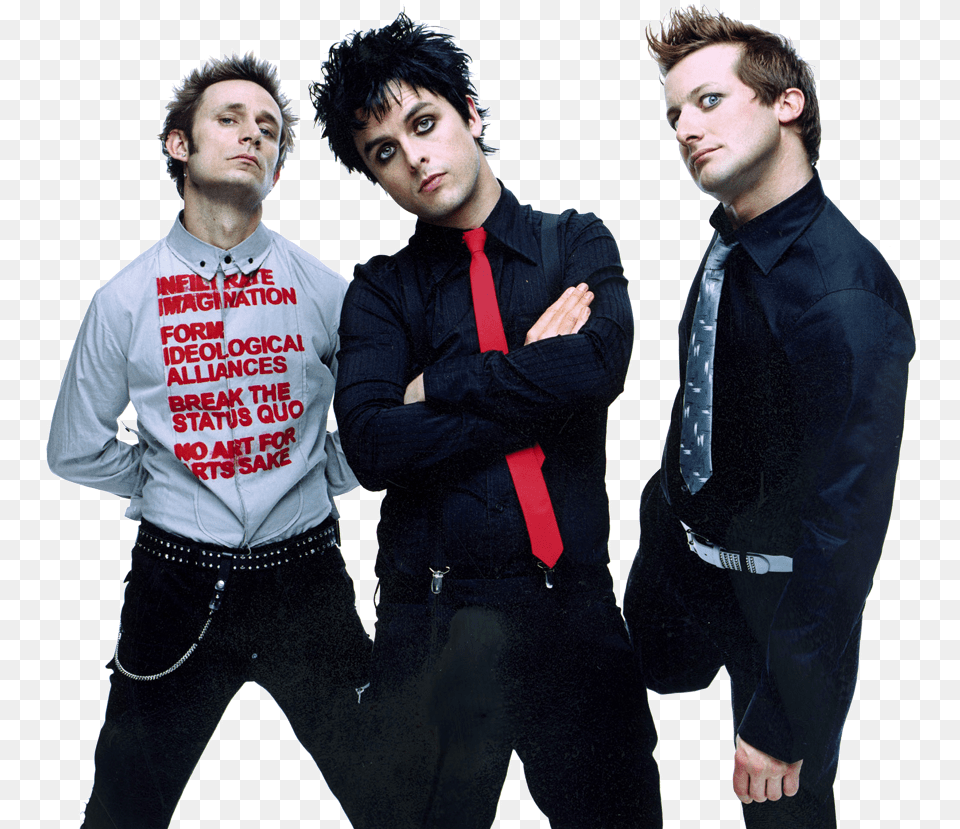 Transparent Green Dayrequested By X Cameron Green Day Band, Accessories, Sleeve, Person, Pants Png