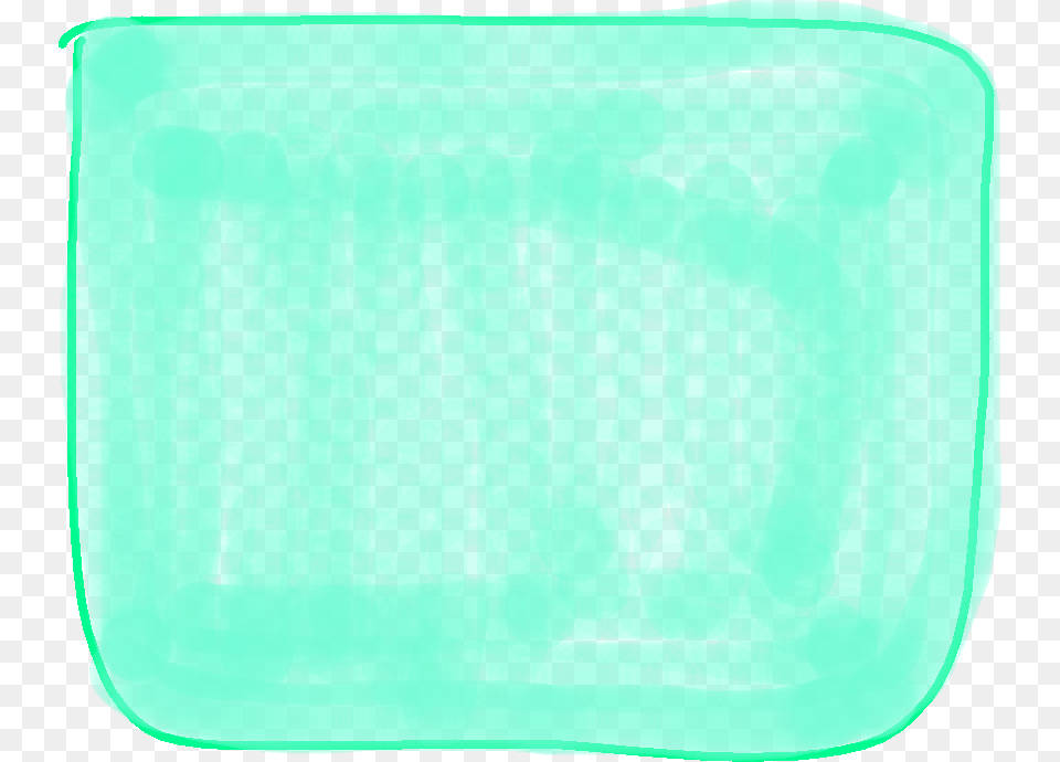 Transparent Green Slime X Ray, Cushion, Home Decor, White Board Free Png Download
