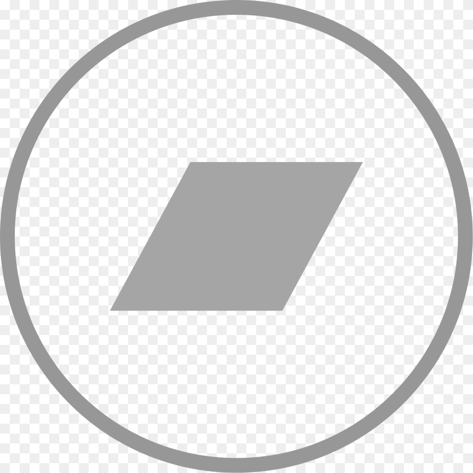 Transparent Grey Button Circle, Disk, Symbol Free Png Download