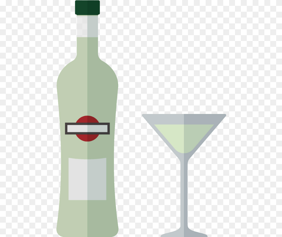 Transparent Grey Goose Bottle Martini Glass, Alcohol, Beverage, Cocktail, Liquor Free Png Download