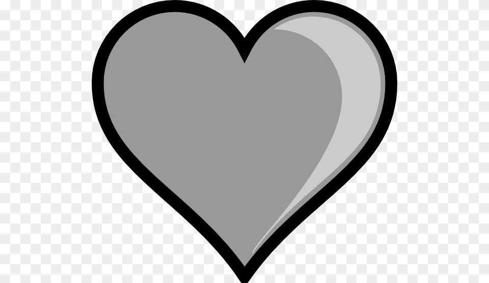 Transparent Grey Heart Clipart Cute Heart Clipart Blue, Bow, Weapon Free Png