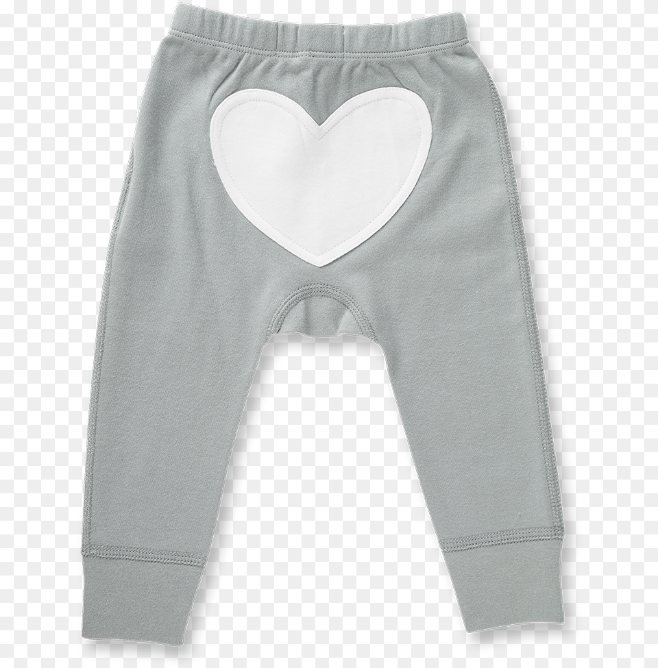 Transparent Grey Heart Pocket, Clothing, Pants, Skirt Free Png