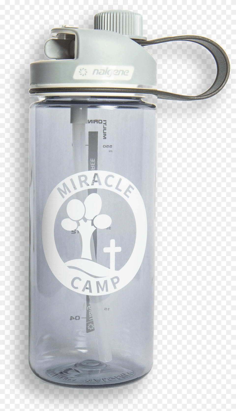 Transparent Grey Smoke Water Bottle, Water Bottle, Shaker, Can, Tin Free Png Download