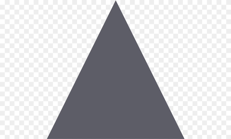 Transparent Grey Triangle Dark Grey Triangle Free Png