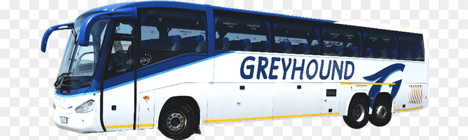 Transparent Greyhound Bus, Transportation, Vehicle, Tour Bus, Person Png Image