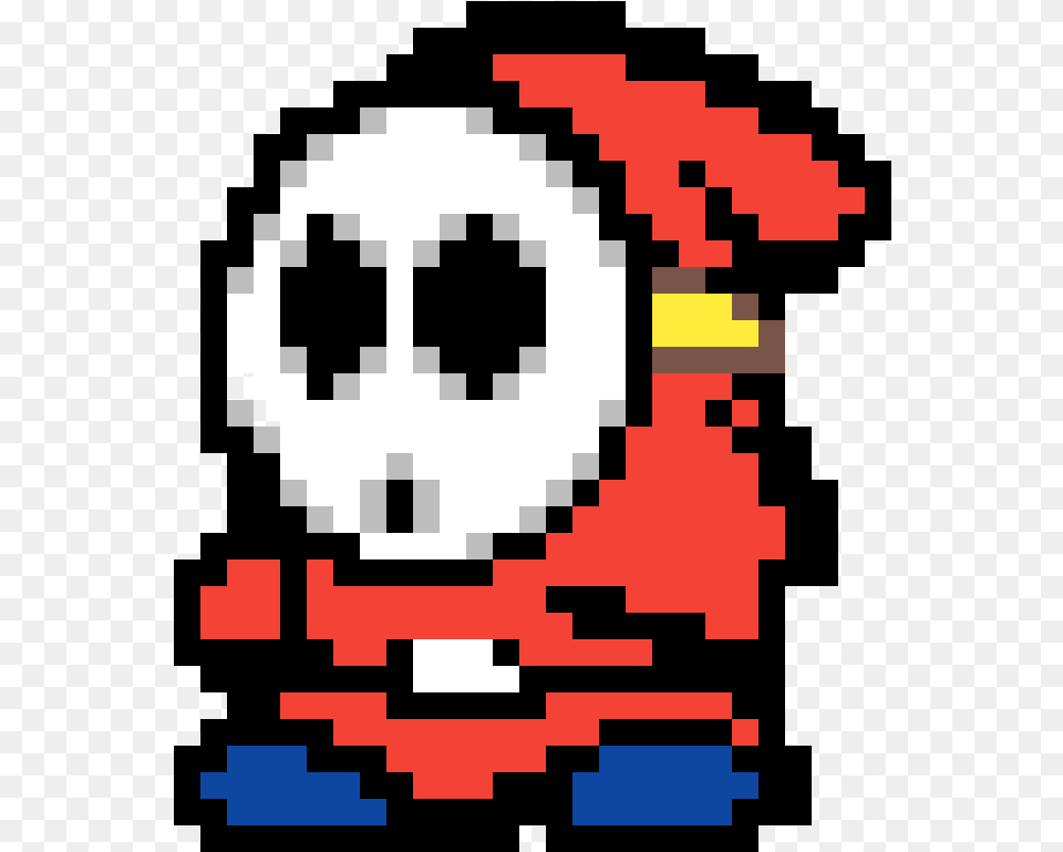Grid Shy Guy Pixel Art Minecraft, First Aid Free Transparent Png