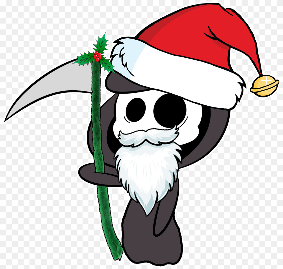 Transparent Grim Reaper Scythe Santa Brain, Person, Pirate, Elf, Animal Png Image