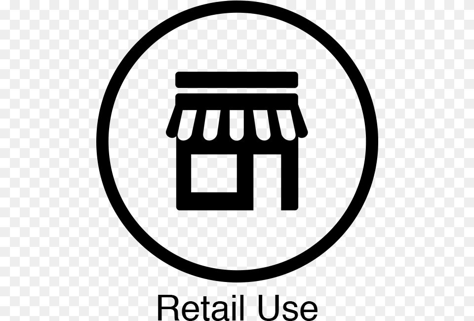 Transparent Grocery Store Icon, Gray Free Png Download