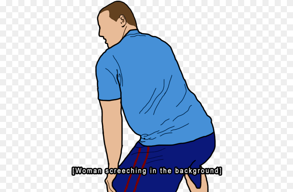 Transparent Gronk Spike Man, Clothing, Kneeling, Person, T-shirt Free Png
