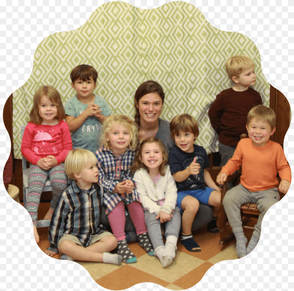 Transparent Group Of People Sitting Toddler, Head, Pants, Furniture, Person Free Png