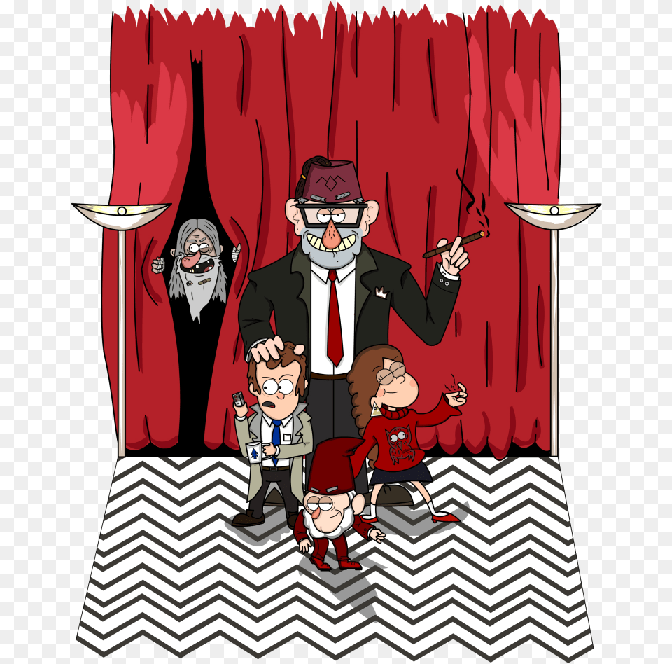 Grunkle Stan Gravity Falls Twin Pines Crossovers, Publication, Book, Comics, Adult Free Transparent Png