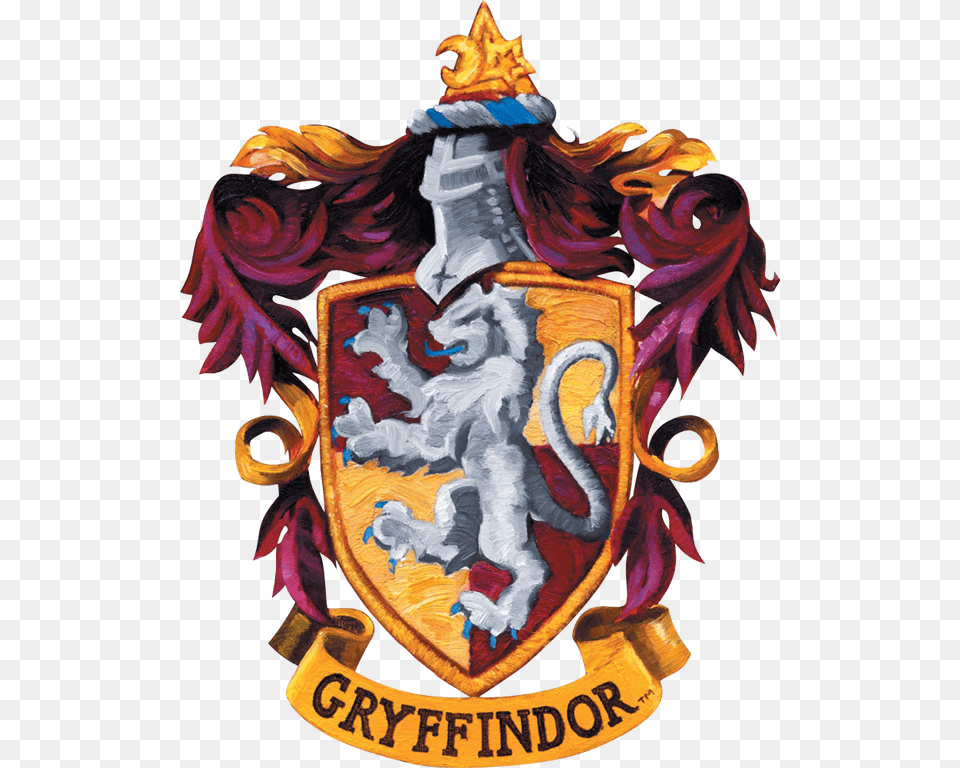 Transparent Gryffindor Harry Potter House Crests, Emblem, Symbol, Armor, Person Free Png Download