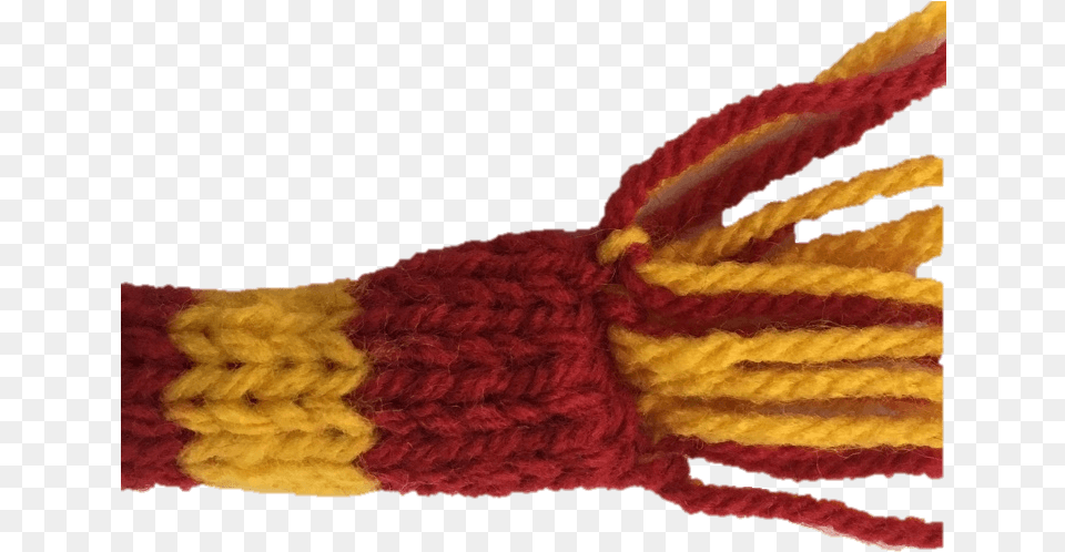 Gryffindor Scarf Knitting, Rope Free Transparent Png
