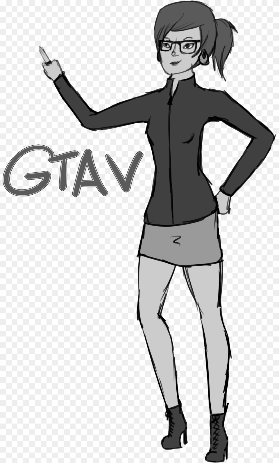 Transparent Gta Online Character Cartoon, Woman, Publication, Person, Female Png Image