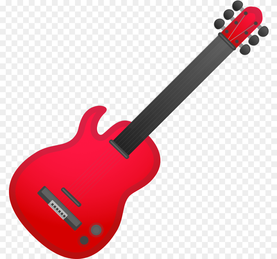 Transparent Guitar Emoji, Musical Instrument, Electric Guitar Png Image