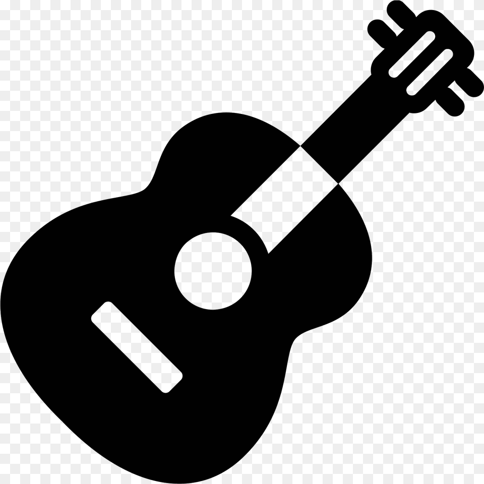 Guitar Icon Cavaquinho Icon, Gray Free Transparent Png