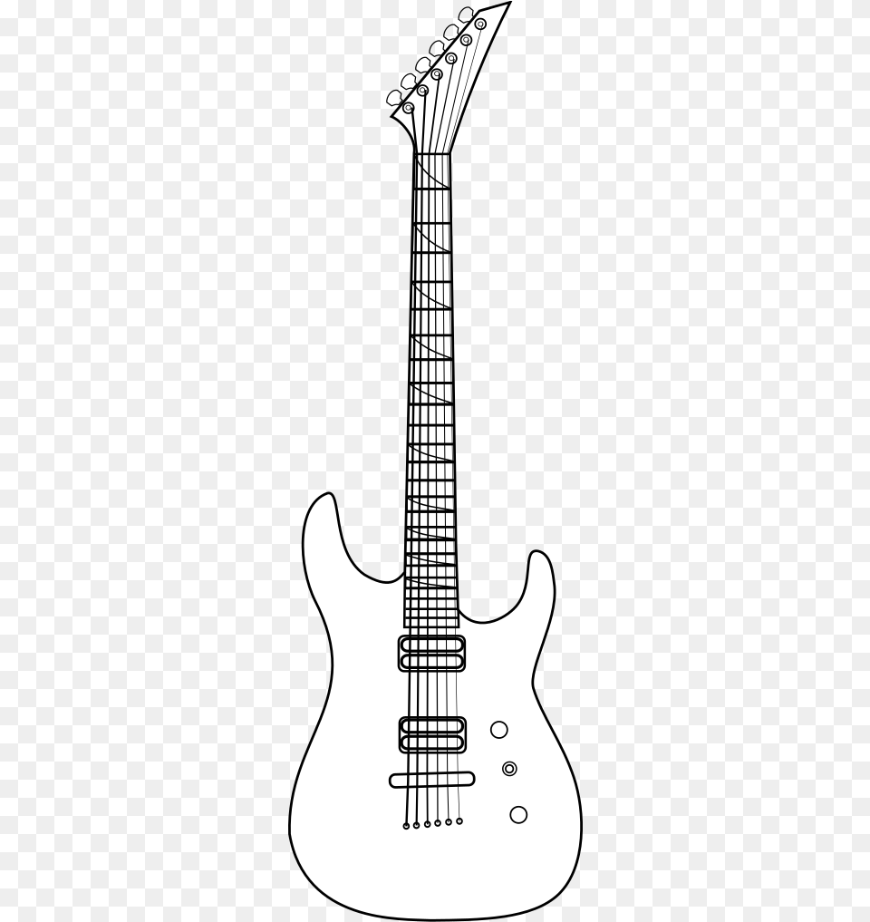 Transparent Guitar Outline Bass Guitar, Bass Guitar, Musical Instrument, Smoke Pipe Png Image