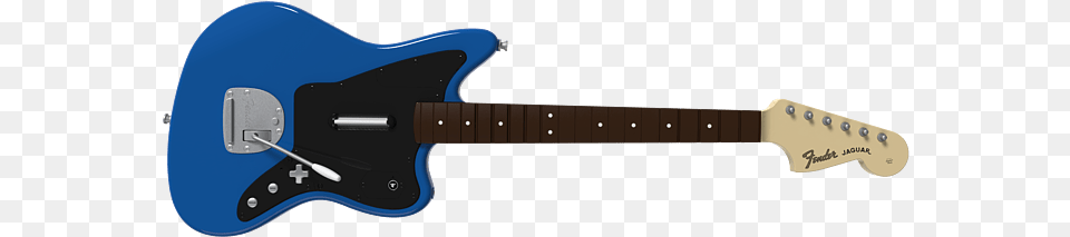 Transparent Guitar Rock Band Fender Jaguar Blue, Electric Guitar, Musical Instrument Free Png Download